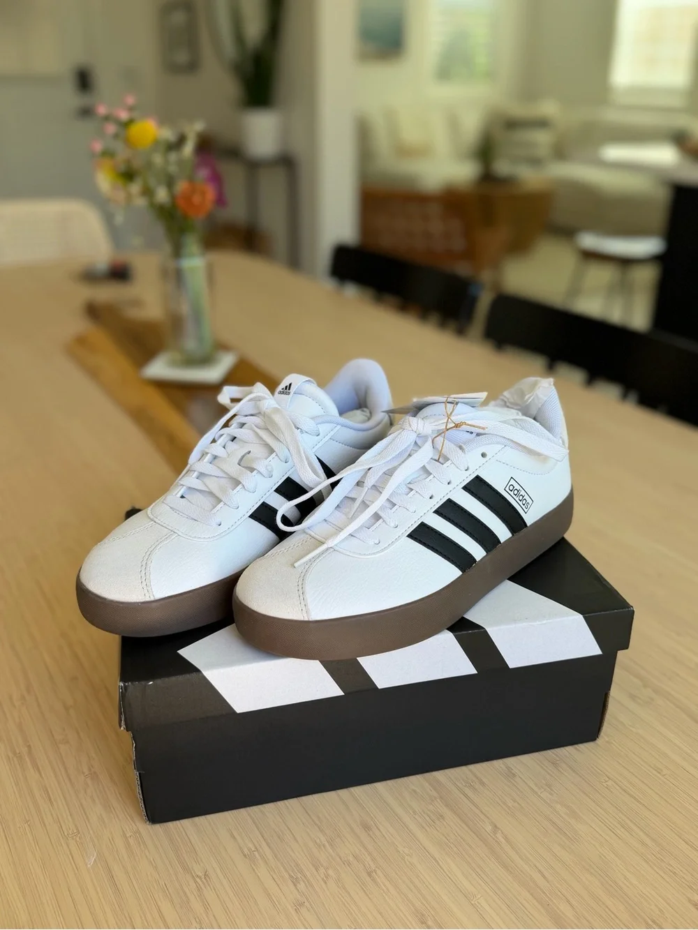 adidas Women's VL Court 3.0 Shoe - Size 7 - Picture 2 of 5
